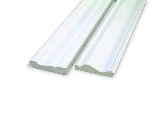 좋은 가격 흰색 PVC 트림 몰딩 매끄러운 표면 실내 간격을 덮고 표면 간 원활한 전환 생성에 이상적 온라인으로