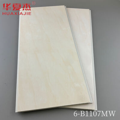 품질 내구성 방수 PVC 벽 패널 250mm 폭 맞춤 길이 인테리어 장식용 공장