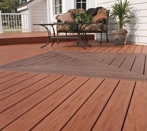 좋은 가격 환경 Wpc 합성 Decking Boarding는 UV와 미끄럼 방지를 저항합니다 온라인으로